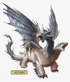 Transparent Chimera Clipart - Dungeons And Dragons Chimera, HD Png Download, Free Download