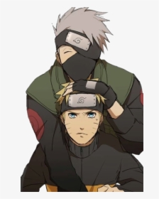 Naruto, Anime, And Kakashi Image - Kakashi Hatake And Naruto, HD Png Download, Free Download