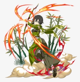 Red Flash Divine Archer Sinon, HD Png Download, Free Download