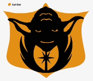 Jedi Master Yoda Pumpkin Carving Template - Star Wars Jedi Symbol, HD Png Download, Free Download
