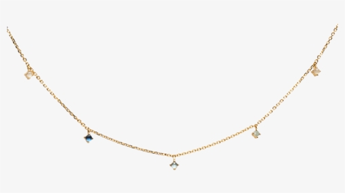 Navy Gold Necklace - Necklace, HD Png Download, Free Download
