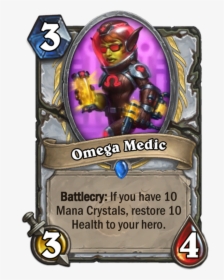 Omega Medic Png Image - Hearthstone Omega Cards, Transparent Png, Free Download
