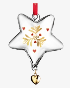 Holmegaard Annual Christmas Star - Long Silver Gloves, HD Png Download, Free Download