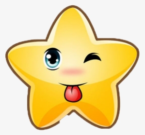 Cheerful Smiley Png Transparent - Cute Star Clipart, Png Download, Free Download