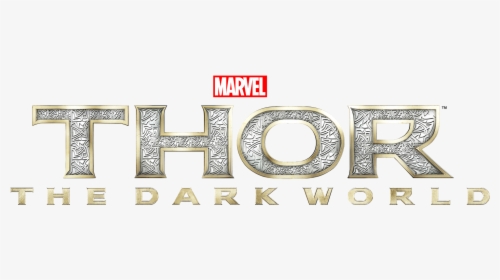 Thor The Dark World Transparent Logo - Thor The Dark World Logo Transparent, HD Png Download, Free Download