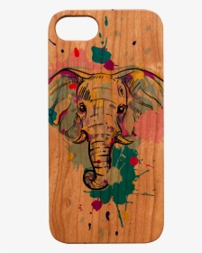 Cherry Wood - Elephant Vector Images In Color, HD Png Download, Free Download