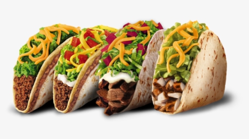 Taco Bell Transparent Food, HD Png Download, Free Download