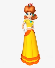 New Princess Daisy Outfit By Hyugamaster-d8onftk - Cartoon, HD Png Download, Free Download