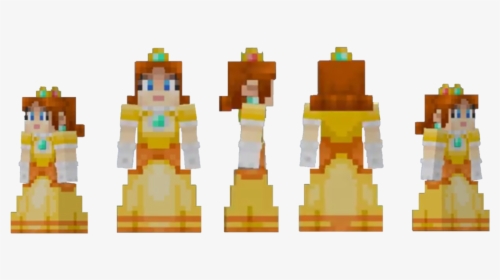 Princess Daisy Minecraft Official Skin By Michael Lol-da3bzco - Princess Daisy Minecraft Skin, HD Png Download, Free Download