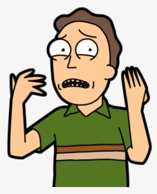 Jerry Rick And Morty Png, Transparent Png, Free Download