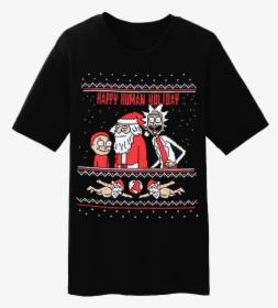 Rick And Morty Christmas T Shirt, HD Png Download, Free Download