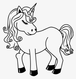 Bashful Unicorn By Annalise1988 Line Art - Christmas Lol Coloring Pages, HD Png Download, Free Download