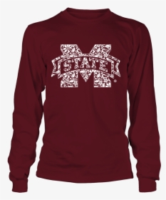Lace Pattern Logo Mississippi State Bulldogs Shirt - Einstürzende Neubauten Sweater, HD Png Download, Free Download
