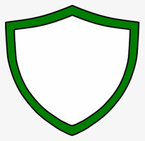 Shield Clipart , Png Download - Green And White Shield, Transparent Png, Free Download