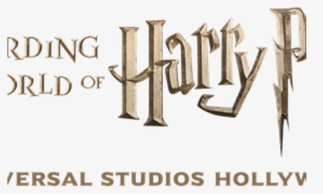 Wizarding World Of Harry Potter Logo - Harry Potter, HD Png Download, Free Download