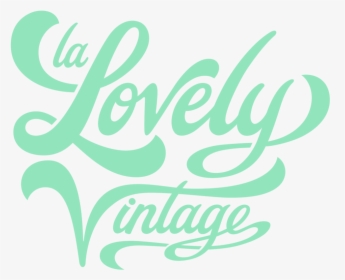 La Lovely Vintage Logo - Calligraphy, HD Png Download, Free Download