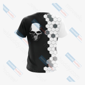 Tom Clancy"s Ghost Recon Wildlands Unisex 3d T-shirt - Skull, HD Png Download, Free Download
