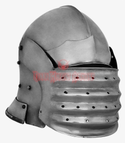 Shovel Knight Helmet Diy - Sallet Barbute Helmet Visor, HD Png Download, Free Download