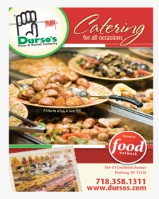 Dursos Catering Menu - Food Network, HD Png Download, Free Download