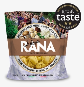 Aq Funghi Uk Award - Ricotta And Spinach Tortellini Rana, HD Png Download, Free Download