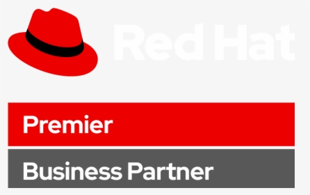 Logo Red Hat Premier Bus Partner A Reverse Rgb - Solutions For Business, HD Png Download, Free Download