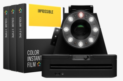 Polaroid Impossible Black And White, HD Png Download, Free Download