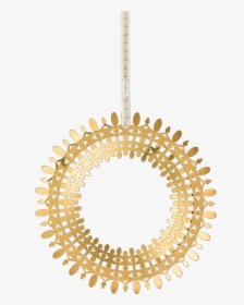 Wiinblad Christmas Garland Gold Plated Oe16 Cm Bw Christmas - Gold Transparent Gold Christmas Baubles, HD Png Download, Free Download