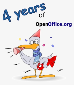 Otto 4 Year Celebration - Seagull, HD Png Download, Free Download