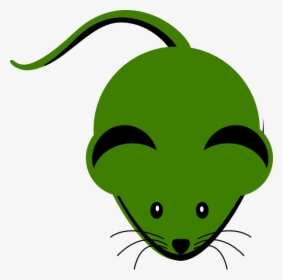 Dark Green Cartoon Characters , Png Download - Green Mouse Cartoon, Transparent Png, Free Download