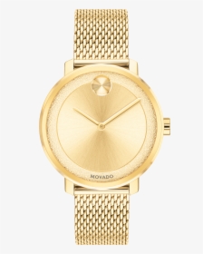 Movado Bold Shimmer - Gold Watch, HD Png Download, Free Download
