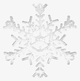 Silver Snowflake Png Free Download - Line Art, Transparent Png, Free Download