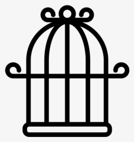 Cage Bird Png Image - Bird Cage Clipart Transparent, Png Download, Free Download