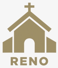 Church Icon Vector , Png Download - Church Building Png, Transparent Png, Free Download