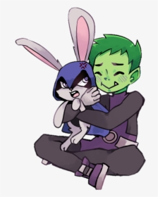 Beast Boy Clipart Transparent Background - Teen Titans Beastboy And Raven, HD Png Download, Free Download