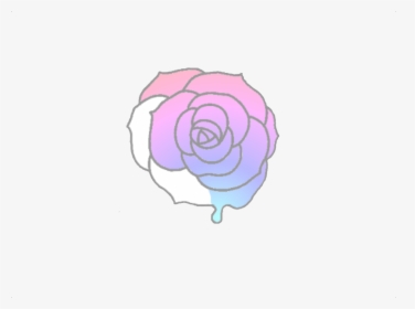 #ftestickers #rose #flowers #floral #pastel #png #purple - Garden Roses, Transparent Png, Free Download