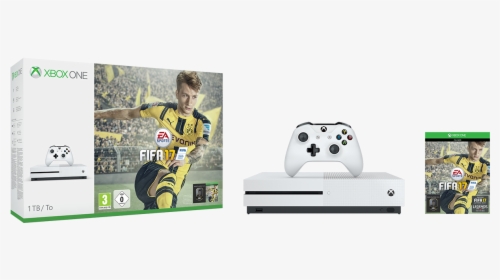 Xboxones 1tbconsole Fifa17 We Groupshot Rgb - Xbox One S Fifa 17 Bundle, HD Png Download, Free Download