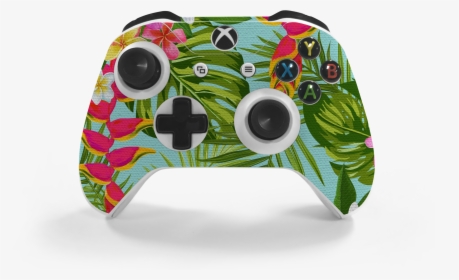 Xbox One S Controller Hawaiian Decal Kit - Game Controller, HD Png Download, Free Download