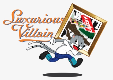 Luxurious Villain Chicago Gallery Website Art-02 - Cartoon, HD Png Download, Free Download