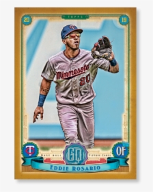 Eddie Rosario Gypsy Queen Base Poster Gold Ed - College Baseball, HD Png Download, Free Download