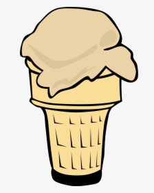 Fast Food Desserts Ice - Ice Cream Cone Clip Art, HD Png Download, Free Download