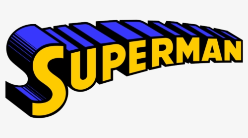 Superman Vintage Logo - Superman Logo Name, HD Png Download, Free Download