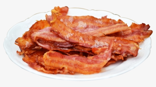 Plate Of Bacon Png, Transparent Png, Free Download