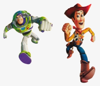 Woody Y Buzz Png Graphic Black And White Download - Buzz And Woody Png, Transparent Png, Free Download