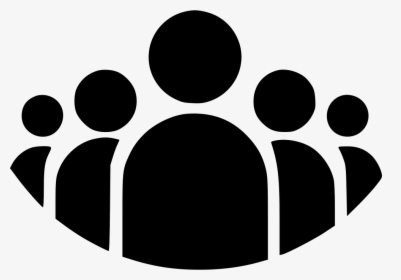 People Clipart Black And White Png , Png Download - Voice Of Customer Icon, Transparent Png, Free Download