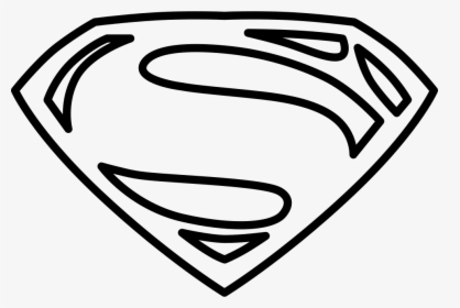 Logo Png Transparent Vector Superman Cdr- - Superman Logo Vector White, Png Download, Free Download