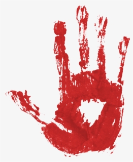 Blood Hand Print Pgntreecom Bloody Halloween - Background Blood Png, Transparent Png, Free Download