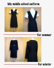 Japanese Catholic School Uniform For Summer And Winter - Winter Japanese School Uniform, HD Png Download, Free Download