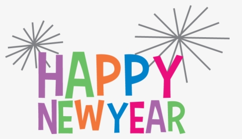 Happy New Year Clipart Colourful - Happy New Year Clip Art, HD Png Download, Free Download
