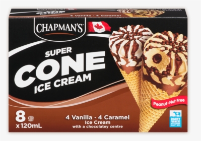 Chapman"s Chocolate Centre Ice Cream Cone - Chapman's Super Cone Ice Cream, HD Png Download, Free Download
