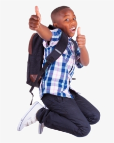 African American School Boy , Png Download - African American Kids Png, Transparent Png, Free Download